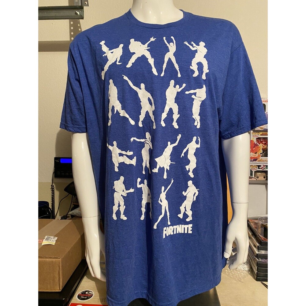 Mad Engine Men's Fortnite Short Sleeve Graphic T-Shirt - Royal 2XL